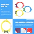 thumbnail image 4 of MasteelfCA 3 Pcs Anneau de Plongée sous-Marin en Forme de Poisson Anneau de Natation en Forme de Poisson pour Enfants, 4 of 7