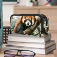 thumbnail image 6 of PhooArto Pencil Case, Cute Red Panda on Tree Branches Large Capacity Pencil Pouch Stationery Pen Bag, 6 of 7