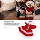 thumbnail image 3 of Lindo Vestido Navideño Para Perros Con Collar De Muñeca, Grueso Y Cómodo, Cálido Disfraz Navideño, Fácil De Usar, Para Fiesta De Cachorros Y Cosplay, 3 of 7