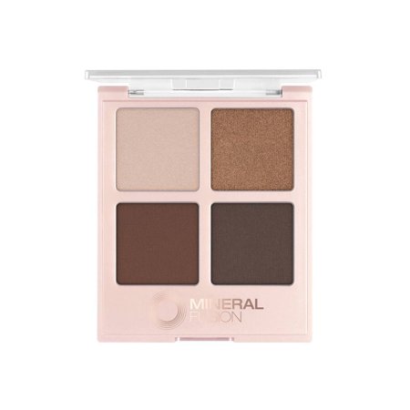 2X - Mineral Fusion Fade Resistant Eyeshadow Palette - Coffee Break - 0.25oz