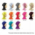 thumbnail image 4 of Solid Women's Muslin Hijab Jersey Head Scarf Plain Under Scarf Muslimah Turban Cap Scarf, 4 of 6