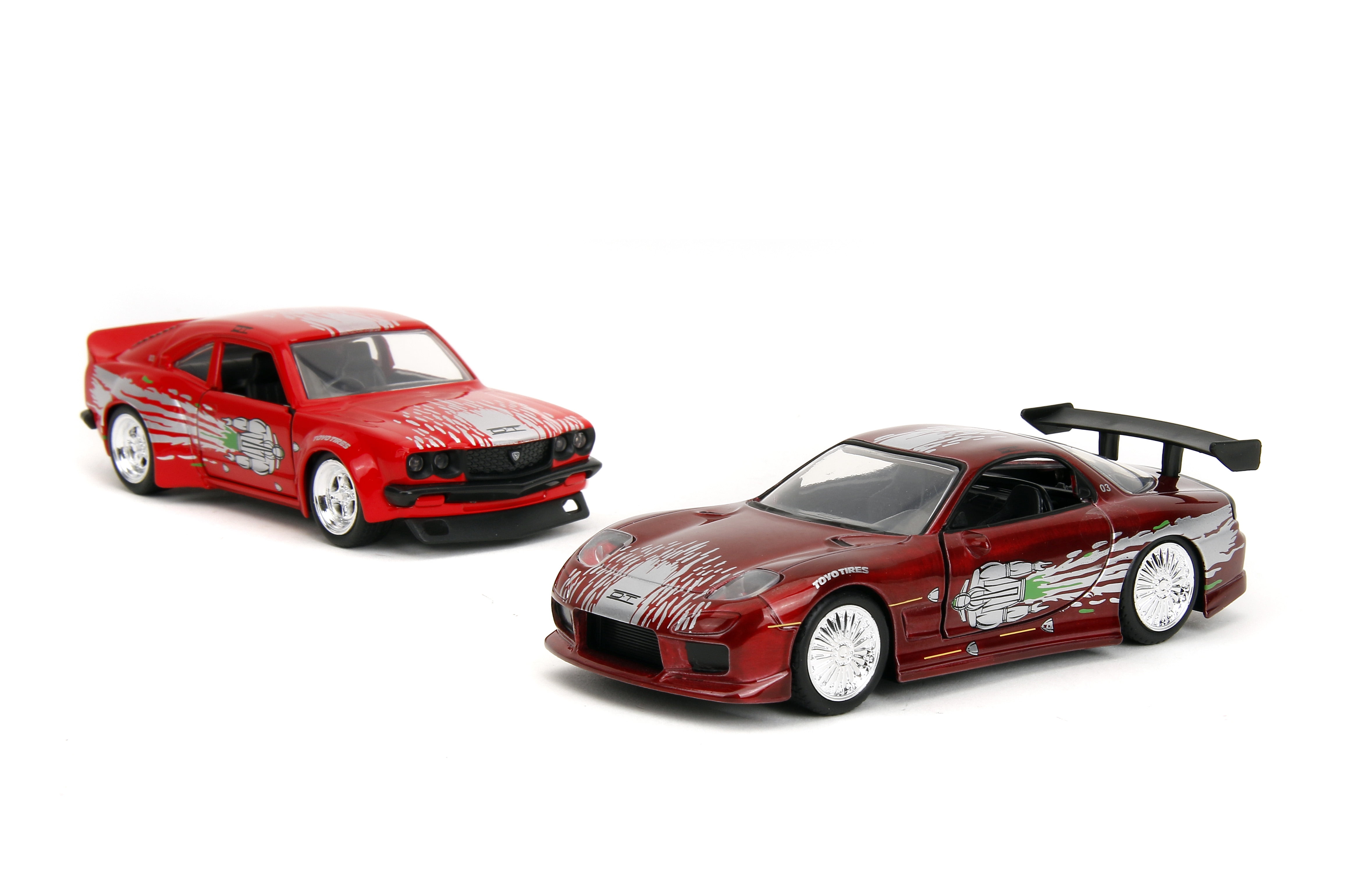 Jada Fast & Furious Legacy Twin pack 1974 Mazda RX-3 & 1993 Mazda