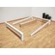thumbnail image 4 of Base Para Cama Queen Size Muebles GM Tradicional Desarmable Madera de Pino Con Laca Color Blanco, 4 of 6