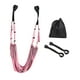 thumbnail image 2 of Correa para estirar las piernas, flexión de espalda, división, inversión, yoga, cuerda de estiramiento Rosa, 2 of 8