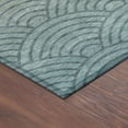 thumbnail image 3 of Addison Rugs Chantille Indoor/Outdoor Transitional Geometric Teal Machine Washable Rectangle Rug, 5' x 7'6", 3 of 8