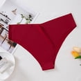 thumbnail image 4 of Panties for Women,High Recovery Triangle Menstrual Underwear for Women Leak Proof Panties,Womens Underwear,Wine,L, 4 of 5