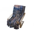 thumbnail image 4 of Modern Soft Flannel Fleece Throw Blanket, Atlanta City Skyline at Sunset with Hazy Syk Georgia Town American View, Cozy Plush for Indoor and Outdoor Use, 50" x 60", Baby Pink Blue Grey, by Ambesonne, 4 of 6