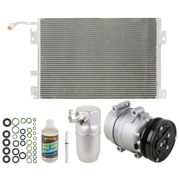 A/C Kit w/ AC Compressor Condenser & Drier For Chevy Corvette C5 1997 1998 1999 - BuyAutoParts