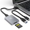 thumbnail image 5 of Lector de tarjetas CFexpress Tipo A Yuxing Adaptador USB3.1 Gen2 10 Gbps Gris oscuro, 5 of 5
