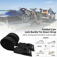 thumbnail image 2 of Canoe Kayak Luggage Rack Strap of Nylon 11FT with 200LBS Load Limit and 600LBS Strength for Moving Appliances with Cam Lock and Padding, 2 of 8