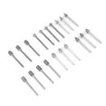 thumbnail image 1 of Juego de 20 brocas para pulir y esmerilar con diamante de corindón para herramientas rotativas, 1 of 10