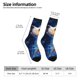 thumbnail image 2 of Fotbe Galactic Dog Swirls Art Calcetas Largas con Estampado para Hombre y Mujer – Calcetas de Compresión Transpirables y Elásticas, Viajar y Uso Diario Talla 5-11, 2 of 6