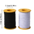 thumbnail image 3 of CY5O5ee 3Roll 400m 0.5mm Elastic Cord Beading Threads Stretch String Thickness Elastic Sewing Thread Crafting Cords for Jewelry Making Beading DIY Project, 3 of 8