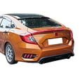 thumbnail image 2 of Ikon Motorsports Compatible with 16-18 Honda Civic 10th Gen Sedan Rear Trunk LED Middle Tail Lights, 2 of 7