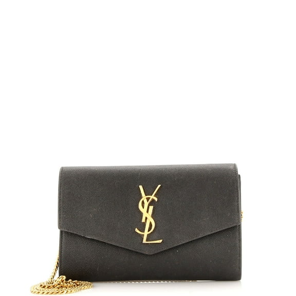 Pre-Owned Uptown Chain Wallet Leather By Rebag