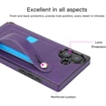 thumbnail image 6 of for iPhone 16 Plus/Apple 16 Plus 6.7" Crossbody Wrist Strap Wallet Case with Cash Change Slot, Removable Adjustable Shoulder Lanyard PU Leather Cover for Apple iPhone 16 Plus XK-Green, 6 of 18