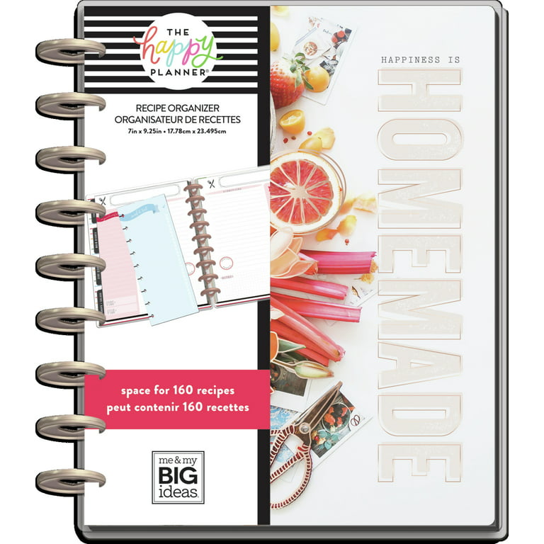 The Happy Planner® Happiness is Homemade Classic Recipe Book 