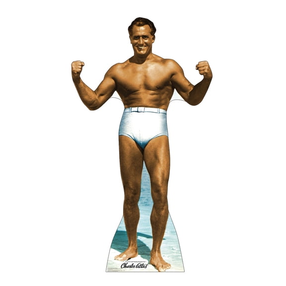 Advanced Graphics 2905 70 x 40 in. Charles Atlas Come On Man Pose Cardboard Cutout Standup