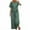 Green, variant on ibuvkizy Two Piece Sets for Women,Summer Casual Outfit Sets,Women Jogger Outfit Plus Size,Ladies Summer Fashion Casual Loose Round Neck Short Sleeve Solid Wide Leg Linen Suit,Womens Clothing