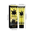 thumbnail image 3 of Ku0Kaa Halloween Face and Body Paint, Gel Based Makeup Cream for Outfit Parties, Cosplay and Stage Makeup, Washable Body Paint for Creative Festival Looks, 3.53 oz, Golden Yellow, 3 of 9