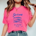 thumbnail image 5 of Sardines Social Club - Women's Garment Dyed Graphic T-Shirt, 5 of 15