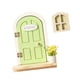 thumbnail image 4 of Puerta de de madera en miniatura con accesorios, puerta nórdica para festivales en casa, actividades de , regalos para pared, pequeña, 4 of 6