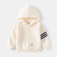 thumbnail image 3 of Children's Clothing Stylish Kisd Wear Sweatshirt for Boys Girls Autumn/winter  Arrival Fleece-lined Hooded Jacket  Winter Warm, 3 of 6