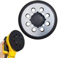 thumbnail image 3 of Paquete De 2 Almohadillas De Repuesto Para Lijadora De 5 Pulgadas Y 8 Orificios Para Dewalt Dwe6423/6423K Dwe6421/6421K Dwe6421-B2 Dwe6421-B3 Dwe6421-Br Dcw210B - Almohadilla De Respaldo De Lijado Con, 3 of 5