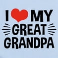 thumbnail image 2 of CafePress - I Love My Great Grandpa Infant Bodysuit - Baby Light Bodysuit, Size Newborn - 24 Months, 2 of 4