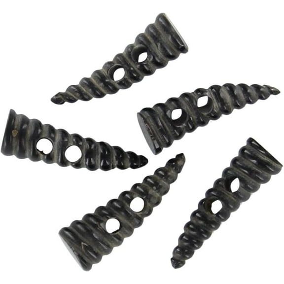 Armory Replicas Barbarian Warrior Horn Toggle Set - Authentic Cosplay Accessories for LARP and Costume Enthusiasts