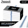 thumbnail image 2 of Zeppoli 14" x 25" Classic Cotton Kitchen Towels, 30 Pack (White), 2 of 7