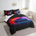 thumbnail image 3 of jejeloiu Speed Racing Games 7-Piece Twin Bedding Sets,Extreme Sport Lover Bedding Comforter Set For Race Gamer Reversible, 3 of 8