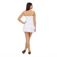 thumbnail image 2 of Forever 21 Women’s Cotton Eyelet Mini Skirt with Smocked Waist, Tiered Flowy Pull-On Summer Skirt for Casual Outfits and Vacation Looks, XS-XL, 2 of 6