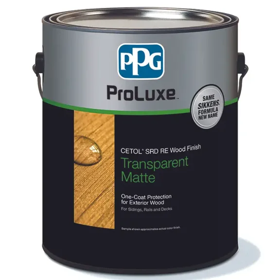1 gal ProLuxe SIK250-077 Cedar SRD RE Reduced Emissions One-Coat Protection for Exterior Wood, Transparent Matte