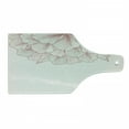 thumbnail image 1 of Floral Cutting Board, Pastel Toned Bridal Flower Carnation Closeups Illustration, Decorative Tempered Glass Cutting and Serving Board, in 3 Sizes, by Ambesonne, 1 of 2