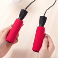 thumbnail image 2 of HLONK Sponge Handle Jump Rope Gym Skipping Jumping Ropes for Fitness Kids Student Red, 2 of 8