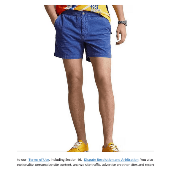 polo ralph lauren Classic Fit Flat Front Stretch Prepster Chino Shorts, XXL]