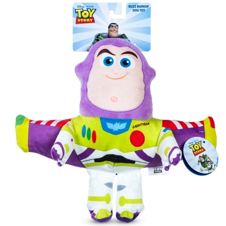 DISNEY TOY STORY: Buzz Plush Figurine Squeaker Pet Toy-9in
