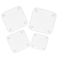 thumbnail image 2 of Tapa Del Tazón 4 Uds. De silicona reutilizable para alimentos frescos, envoltura elástica, película de sellado, cubierta para cuenco, 2 of 8