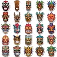 thumbnail image 4 of Paquete de pegatinas Indigenous Masks Impermeables Anime, 50 unidades, 4 of 4