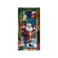 thumbnail image 2 of Santa Claus Door Cover 6.7x3 Ft Xmas Party Atmospheres Backdrops Versatile Door Curtains Holiday Decoration Gifts Christmas Door Covers for Doors, Wall, Windows, 2 of 6