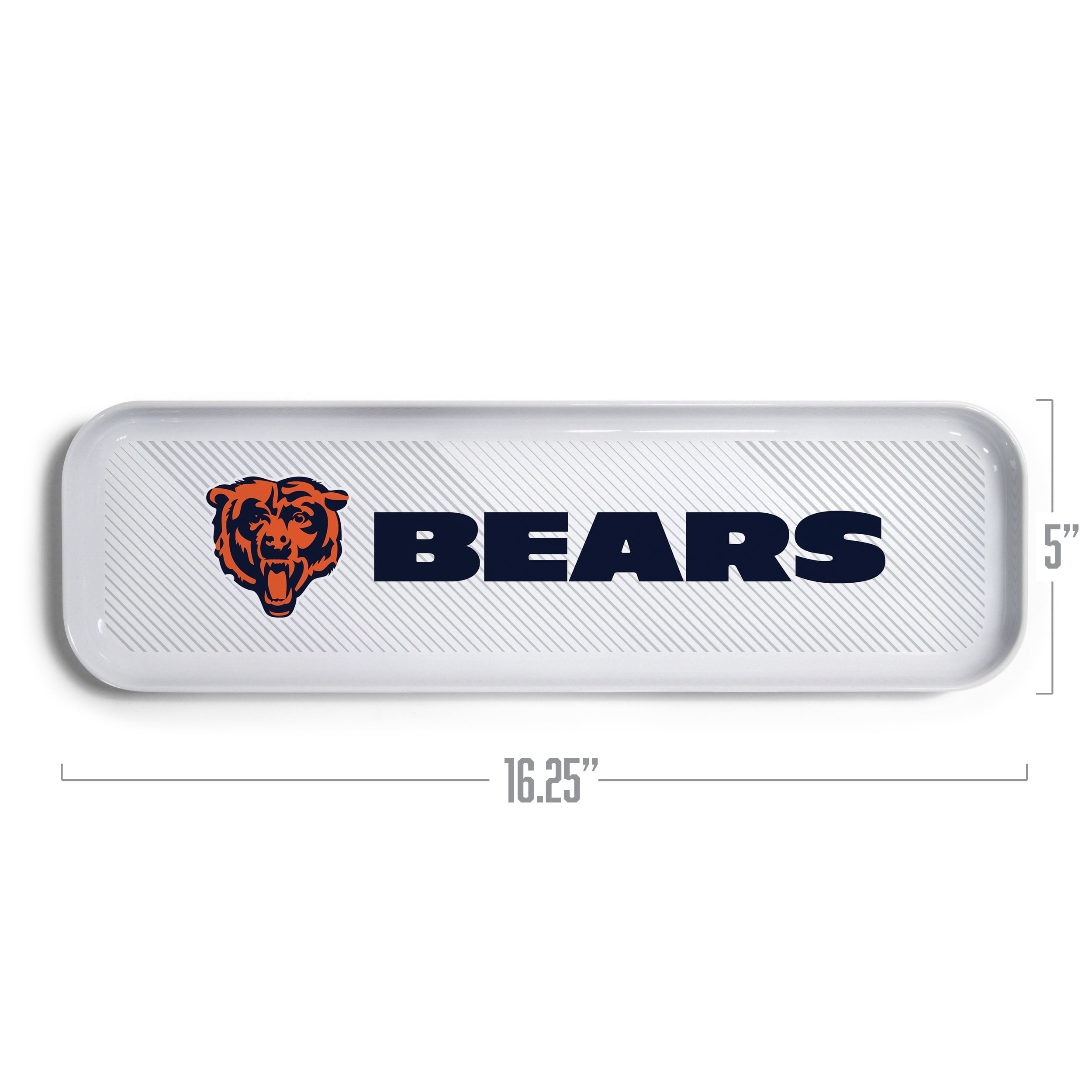 YouTheFan NFL Chicago Bears Small Snack Platter