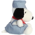 thumbnail image 4 of PELUCHE SNOOPY PALM PALS INGENIERO DE TREN PEANUTS 13 CM AURORA, 4 of 5