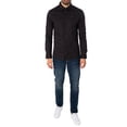 thumbnail image 5 of Tommy Jeans Original Stretch Slim Shirt, Black, 5 of 6