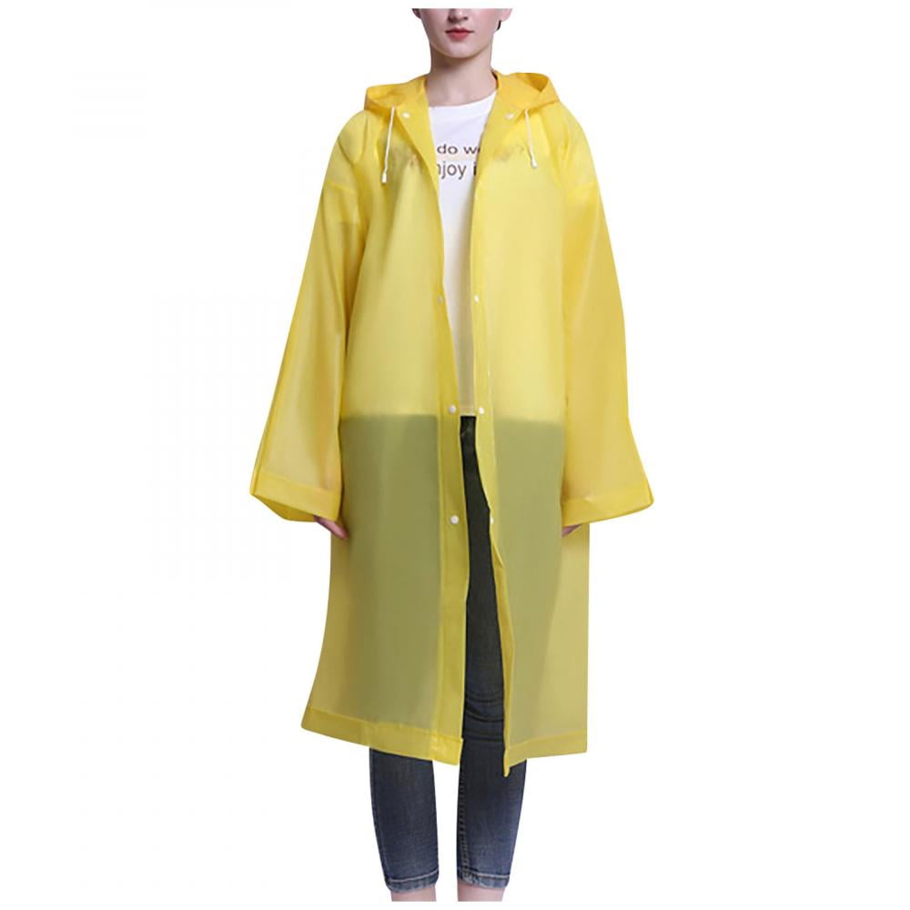 Doublelift Well Fitting Transparent Raincoat Anti-Splash Rainwear Eva ...