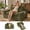 Green, variant on Boneless Couch, Convertible Sofa Bed, Pull Out Couch with Removable Top Cushion, Corduroy Futon,Blue