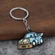 thumbnail image 2 of Llavero metálico para coche Porsche 911, aleación de zinc, color azul, 2 of 2