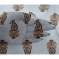 thumbnail image 4 of oneOone Viscose Chiffon Fabric Leaves & Paisley Block Decor Fabric Printed BTY 42 Inch Wide, 4 of 4