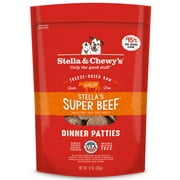 Angle View: Stella & Chewy's Super Beef Dinner Patties Grain-Free Freeze-Dried Dry Dog Food, 25 oz