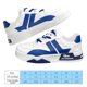 thumbnail image 3 of Zapatos casuales para hombre cómodos de cuero de PU ligeros de dos tonos para viajes al aire libre Ndcxsfigh Tenis De Mujer Tenis De Hombre, 3 of 9
